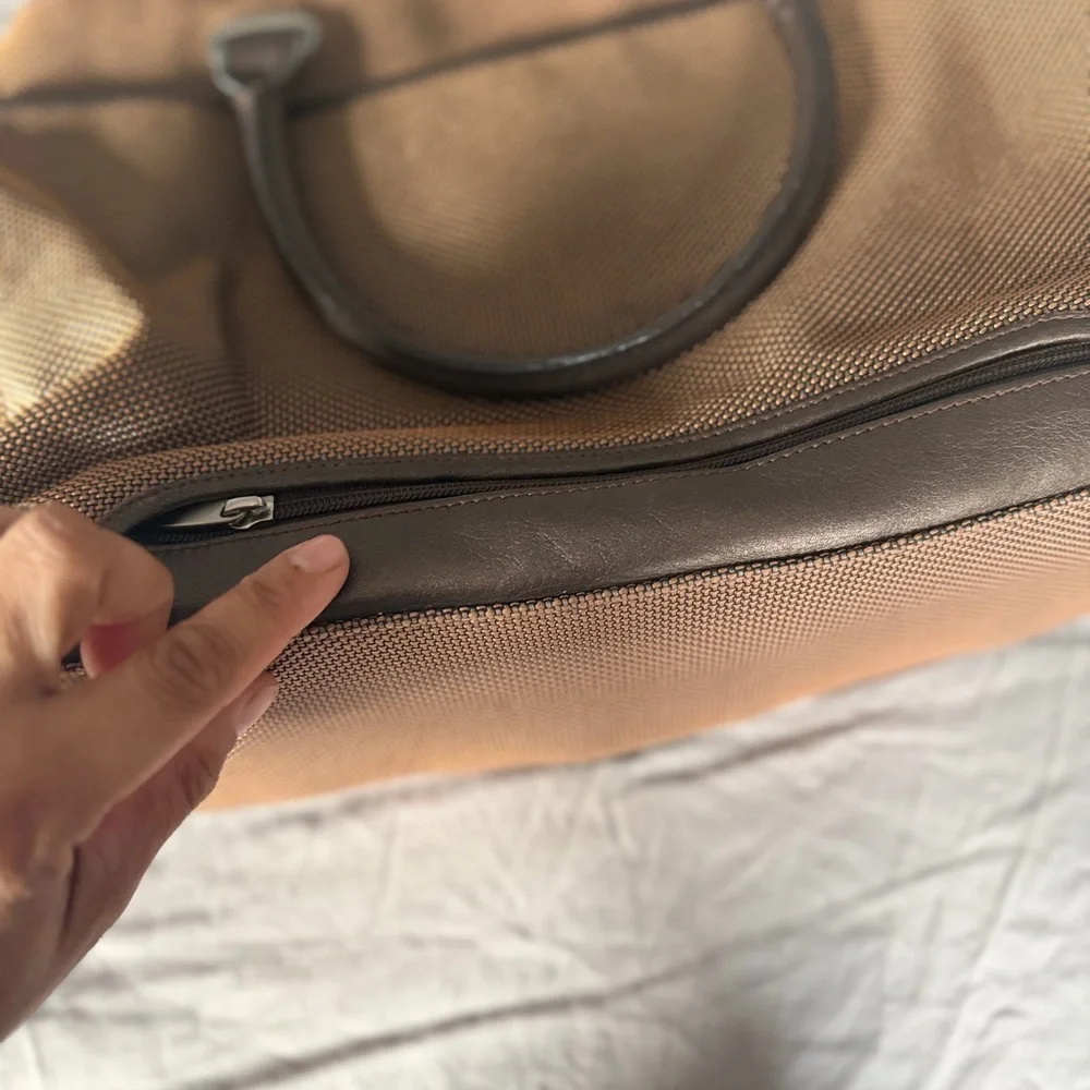 Tumi Brown and Black Men's Briefcase